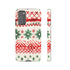 Watercolor Study of Christmas Patterns - Impact Resistant Phone Case Samsung Galaxy S20 FE Matte